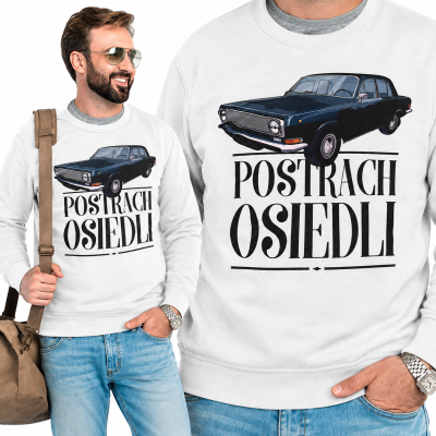 BLUZA  AUTA  PRL CZARNA  WOŁGA