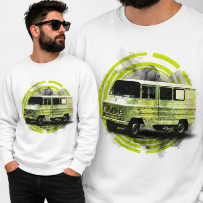 BLUZA AUTA PRL Żuk