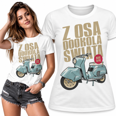 DAMSKA KOSZULKA AUTA PRL OSA