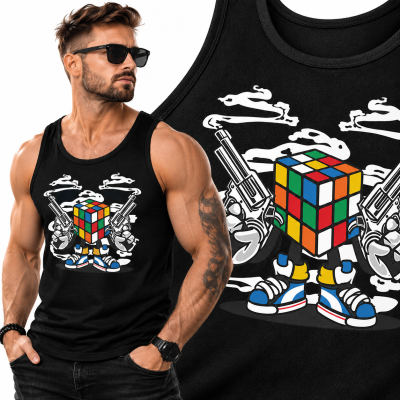 TANK TOP ANIMOWANY  RUBIX KILLER