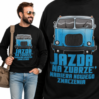 BLUZA AUTA PRL ŻUBR