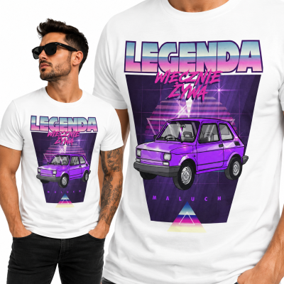 KOSZULKA AUTA PRL LEGENDA
