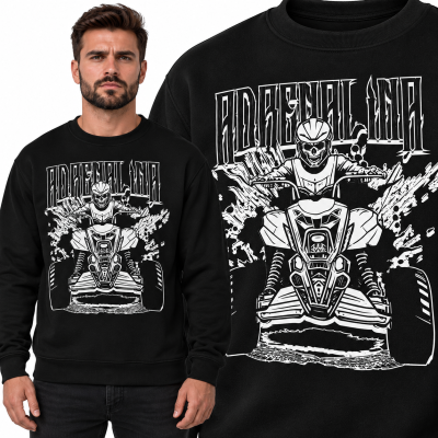 BLUZA ŚMIESZNA  ADRENALINA