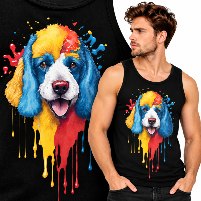 TANK TOP ZWIERZĘTA  COLORDOG 2