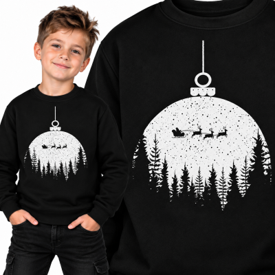 BLUZA ŚWIĄTECZNA BOMBKA