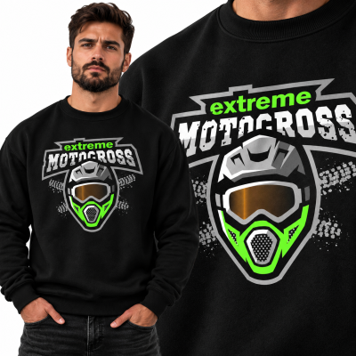 BLUZA ŚMIESZNA EXTREME MOTOCROSS