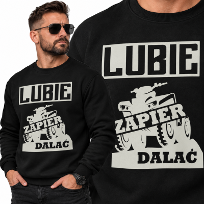 BLUZA ŚMIESZNA QUAD LUBIĘ