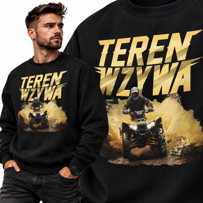 BLUZA ŚMIESZNA TEREN WZYWA