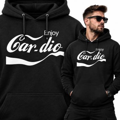 BLUZA Z KAPTUREM NA SIŁOWNIĘ ENJOYCARDIO