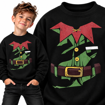 BLUZA ŚWIĄTECZNA ELF SQUAD ELFCOSTUME
