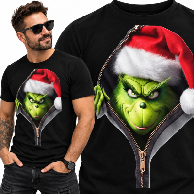 KOSZULKA ŚWIĄTECZNA GRINCH 2