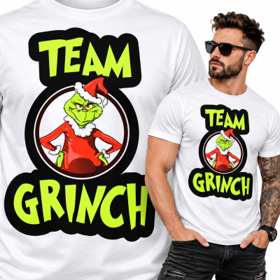 KOSZULKA ŚWIĄTECZNA TEAM GRINCH