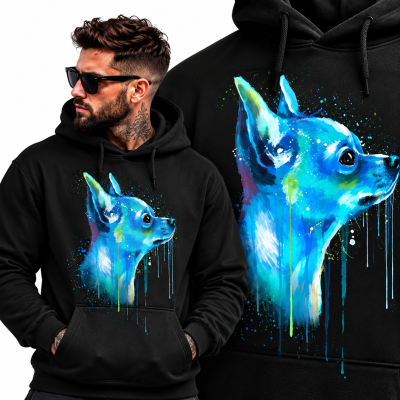 BLUZA Z KAPTUREM ZWIERZĘTA  CHICHUAHUA