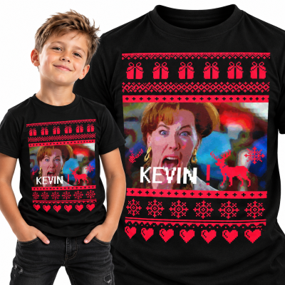 KOSZULKA DZIECIĘCA ŚWIĄTECZNA KEVIN