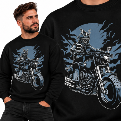 BLUZA ŚMIESZNA SAMURAI RIDE