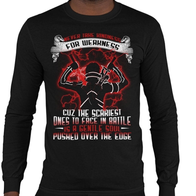 LONGSLEEVE THE SCARIEST ONES TO FACE IN BATTLE