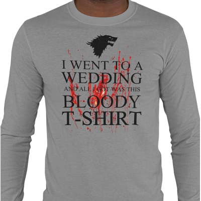 LONGSLEEVE GAME OF THRONES  I WENT TO A