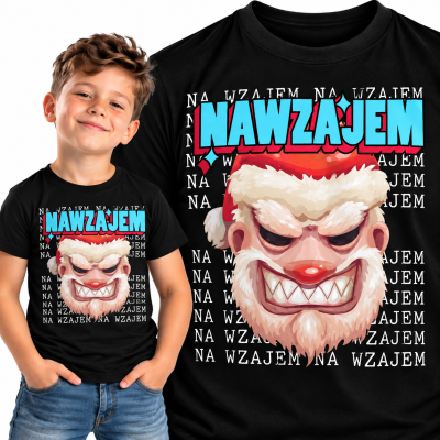KOSZULKA DZIECIĘCA ŚWIĄTECZNA NAWZAJEM