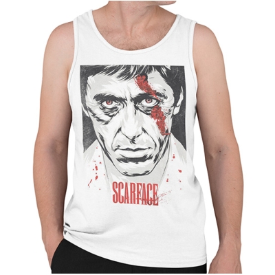 TANK TOP THE GODFATHER & SCAREFACE SCAREFACE