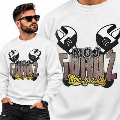 BLUZA ŚMIESZNA MÓJ GARAŻ