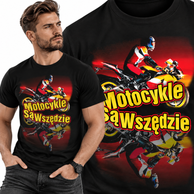 KOSZULKA ŚMIESZA MOTO 3