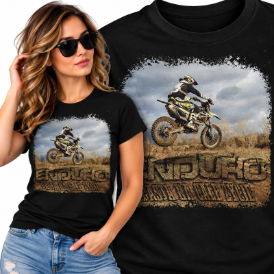 KOSZULKA DAMSKA ŚMIESZNA  ENDURO PASJA