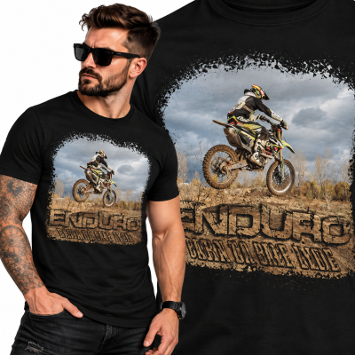 KOSZULKA ŚMIESZNA ENDURO PASJA