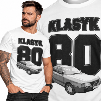 KOSZULKA ŚMIESZNA  KLASYK 80