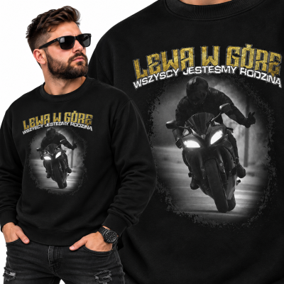 BLUZA ŚMIESZNA LEWA W GÓRE