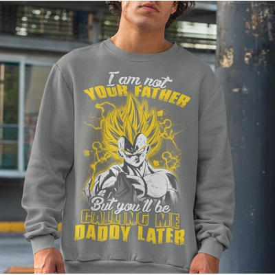 BLUZA DRAGONBALL IM NOT YOUR FATHER