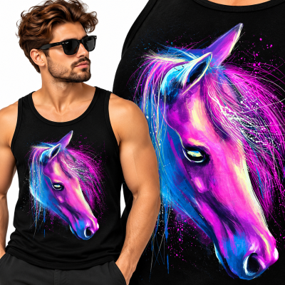 TANK TOP ZWIERZĘTA  KOŃ 2