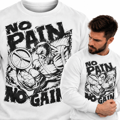 BLUZA NA SIŁOWNIĘ  NO PAIN