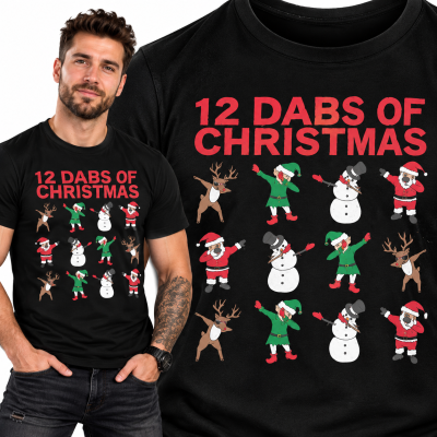 KOSZULKA ŚWIĄTECZNA 12 DABS