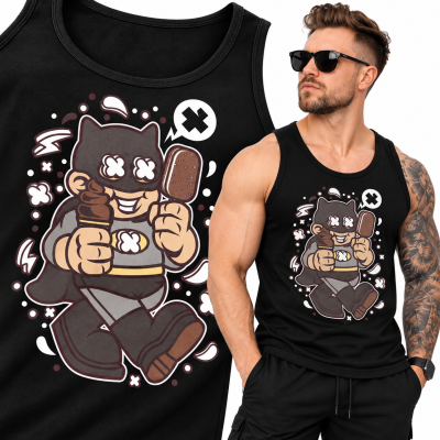 TANK TOP ANIMOWANY  SUPERHERO BAT KID