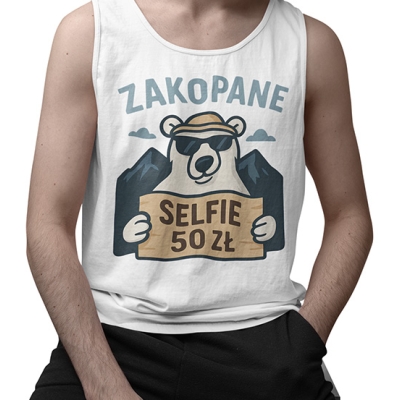 TANK TOP WAKACYJNY  Zakopane Selfie