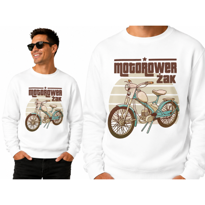 BLUZA AUTA  PRL MOTO ŻAK