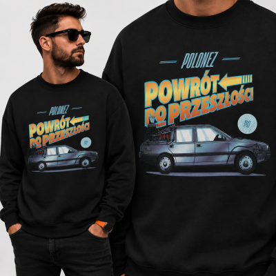BLUZA AUTA PRL POLONEZ POWRÓT