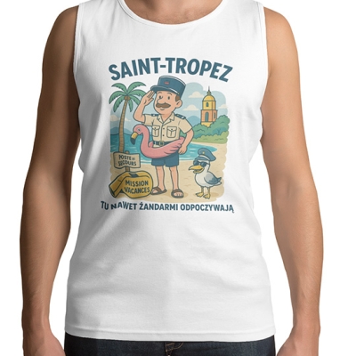 TANK TOP WAKACYJNY  Saint  Trapez