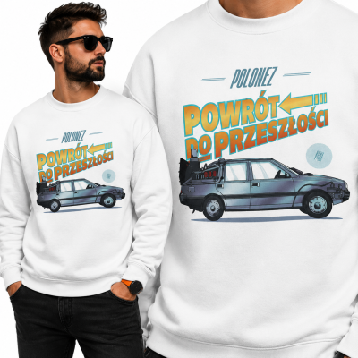 BLUZA AUTA PRL POLONEZ POWRÓT