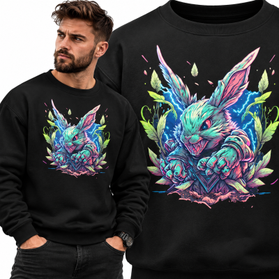 BLUZA  ZWIERZĘTA   BAD RABIT 2