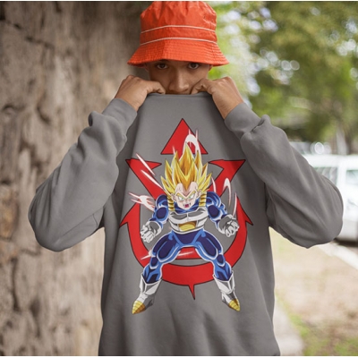 BLUZA VEGETA SAIYAN 2