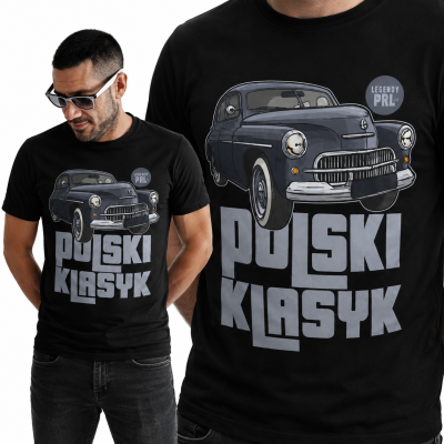 KOSZULKA AUTA PRL WARSZAWA 2