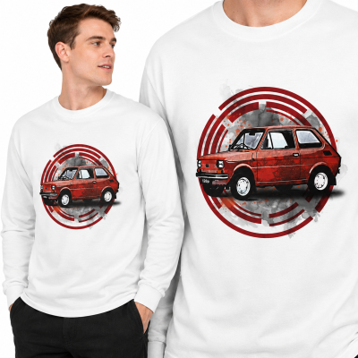 BLUZA AUTA  PRL Fiat 126 p