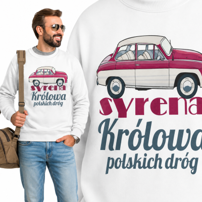 BLUZA AUTA  PRL SYRENA 2