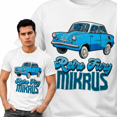 KOSZULKA AUTA PRL MIKRUS