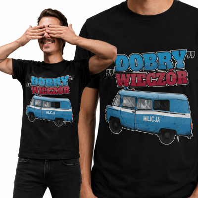 KOSZULKA AUTA PRL NYSA DOBRY WIECZÓR