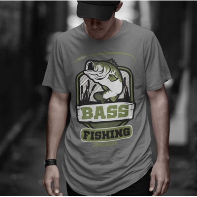 KOSZULKA BASS FISHING