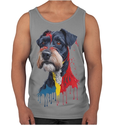 TANK TOP SCHNAUZER BLACK