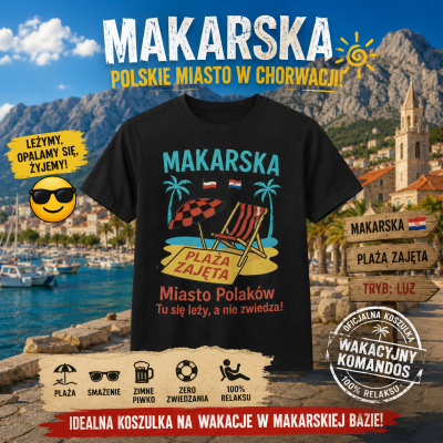 KOSZULKA  WAKACYJNA  Makarska