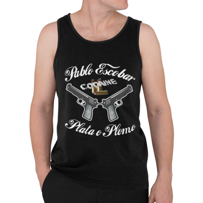 TANK TOP THE GODFATHER & SCAREFACE PLATA 2